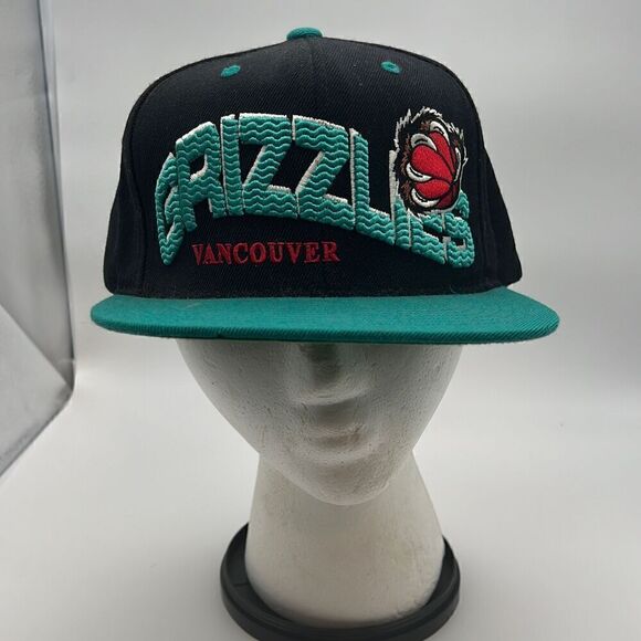 NBA Vancouver Grizzlies Cap, Mitchell & Ness, Snapback, Hardwood Classics‎ - Picture 1 of 6